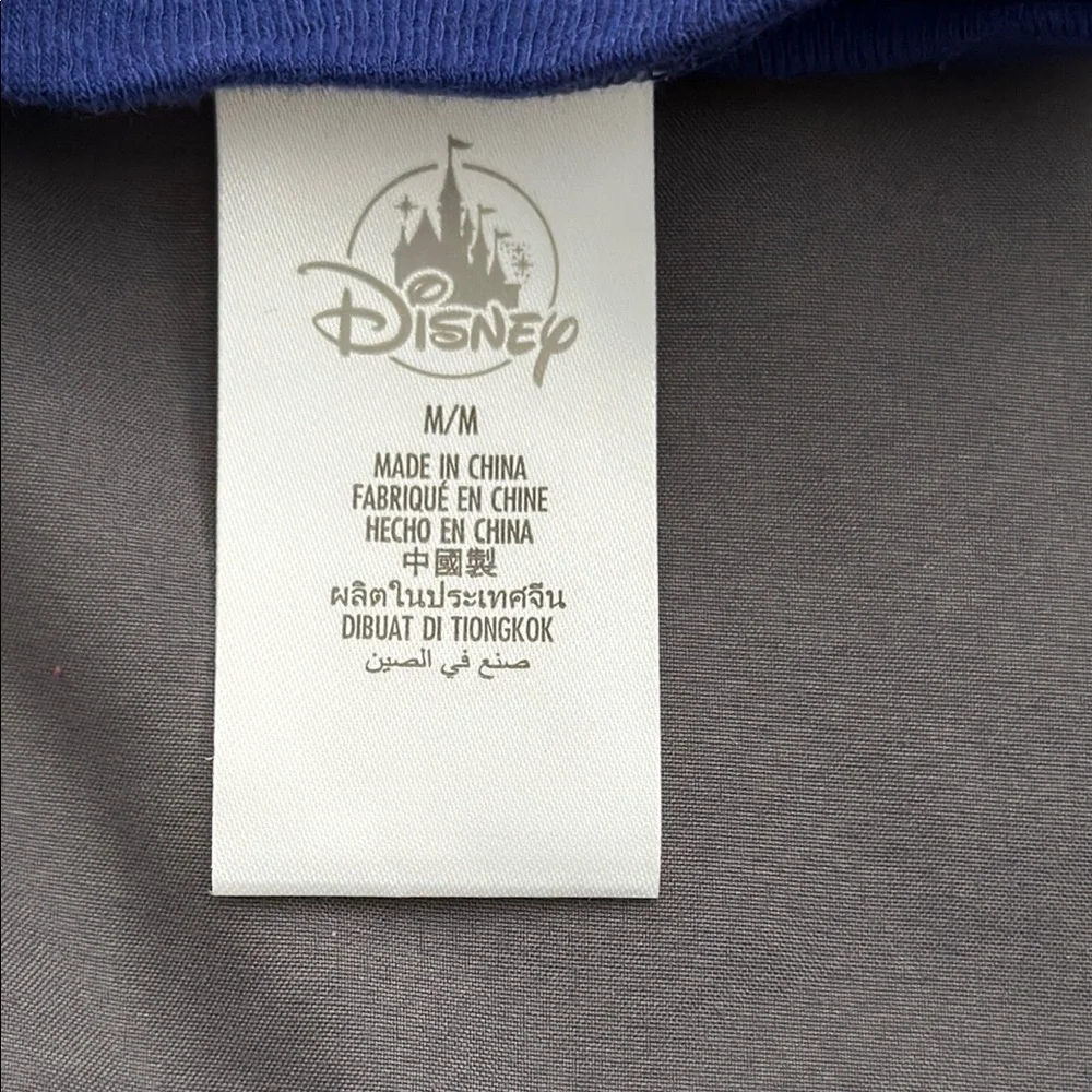 Walt Disney World Dog Clothing tee blue with Classic Characters 50th anniversary
